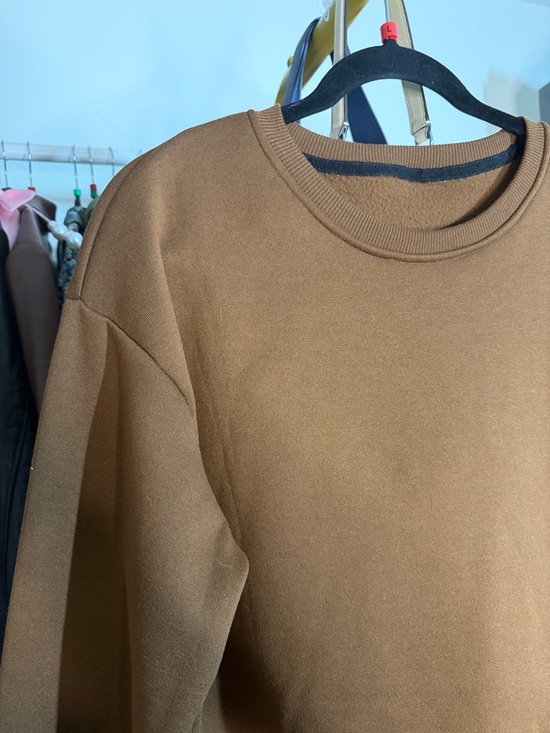 Brown Crewneck Sweatshirt size medium - Picture 3 of 4